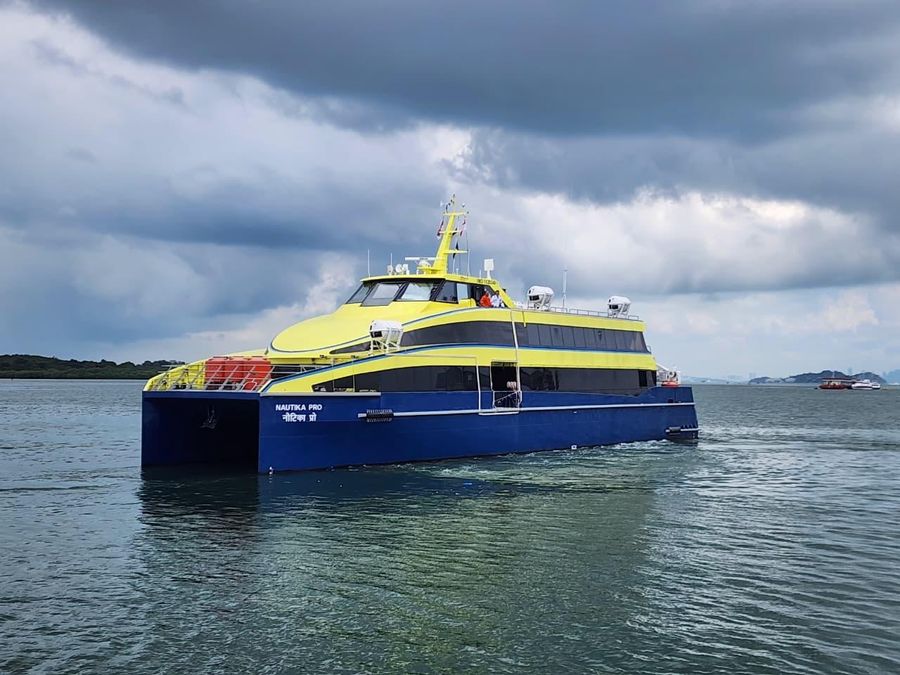 Nautika Pro — Nautika Pro at sea